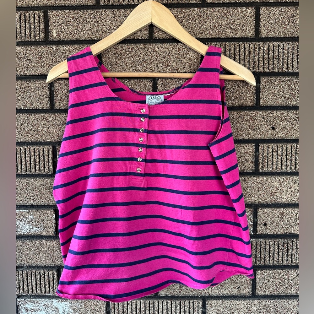 Erika & Company vintage striped tank Size Medium